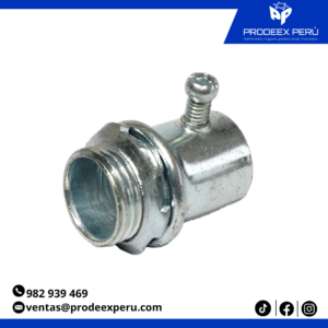 Conector EMT Galvanizado de Acero para Tubería Conduit | 1/2" a 4"