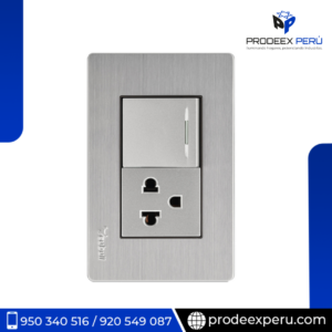 A5- 1 TOMACORRIENTE + 1 INTERRUPTOR (mixto) – PLOMO