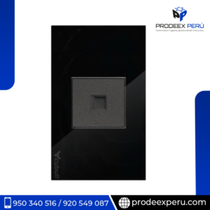 B2 -TOMACORRIENTE INTERNET RJ45 – NEGRO ESPEJO