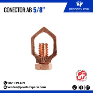 Conector AB p/ varilla de 5/8″
