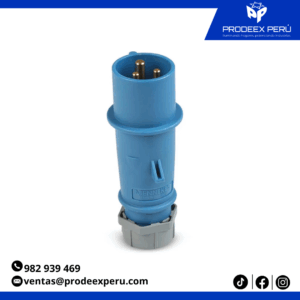 ENCHUFE INDUSTRIAL IP44 16AMP 2P + T 250V 6H MENNEKES