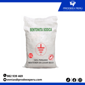 BENTONITA SODICA Bentonita sódica x30kg