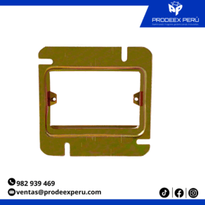 Tapa Gang 10x10 de Acero Galvanizado | Cubierta para Cajas Eléctricas 100x100mm | Anticorrosiva