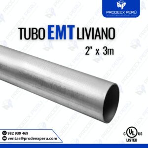 Tubo EMT Galvanizado 2" | Alta Resistencia para Instalaciones Industriales y Comerciales