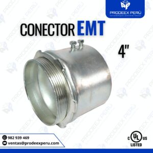 Conector EMT 4” Galvanizado | para Tuberías Eléctricas