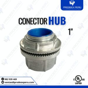 Conector HUB Eléctrico 1″ a Prueba de Agua, Aceite y Polvo | Zinc UL
