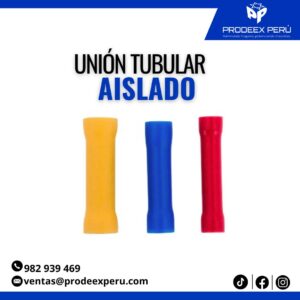 Unión Aislado Empalme Tubular| PQT 100U