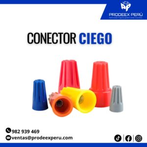 Conector Ciego Roscado | Terminal Aislado PVC PQT 100U
