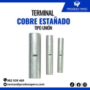 Terminal tipo Unión Cobre Estañado | Conexiones Eléctricas Seguras