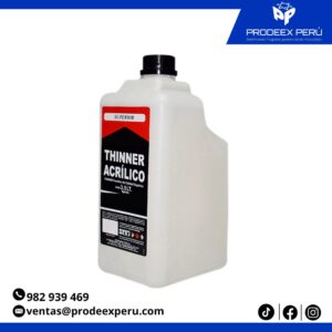 Thinner Acrílico Profesional | Disolvente de Alto Rendimiento para Pinturas y Lacas
