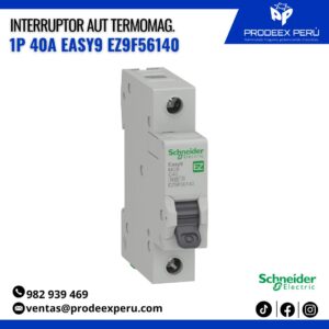 Interruptor Termomagnético 1P 40A Easy9 Schneider electric | Llave Térmica