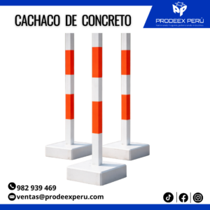 Cachaco Vial de Concreto – Parante de Seguridad para Obra | Señalización y Delimitación