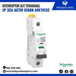 Interruptor Termomagnético Acti9 iC60N 1P 32A | Schneider Electric